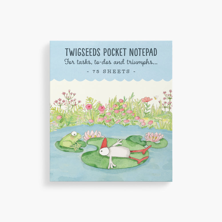 Twigseeds Pocket Notepad - Lily Pad