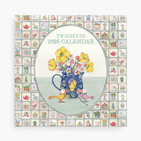 Twigseeds 2026 Wall Calendar