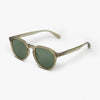 SUNGLASSES TYO POLISHED OCHRE/DARK GREEN - POLARIZED LENS