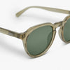 SUNGLASSES TYO POLISHED OCHRE/DARK GREEN - POLARIZED LENS