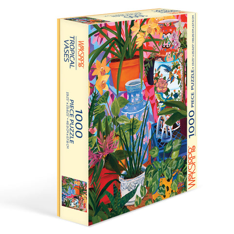 1000 Pc Puzzle – Tropical Vases