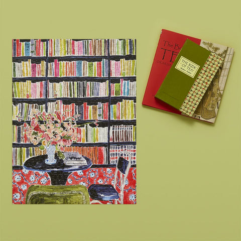 500 Pc Puzzle – Books with Flowers