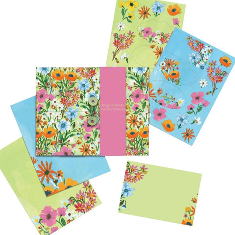 Flower Field Writing Paper Set