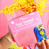 Julia Ockert - Pink Wattle Tea Towel - Dopamine Decor - Fun Giftable Decor