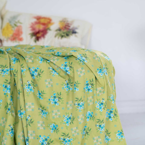 Sheet Set in Avonlea Moss - Organic Cotton