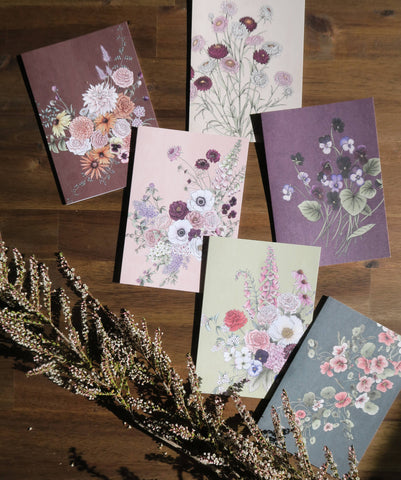 Typoflora - Viola Portrait Card