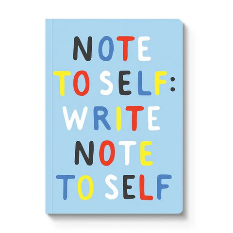 A5 Smooth Soft Cover Notebook-Note To Self