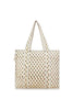 Hi Handmade - Cotton Tote Bag With Zip - Ivory