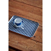 Linen Coated Tray (Medium) True Navy White Check