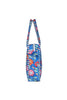 Hi Handmade - Cotton Tote Bag With Zip - Blue