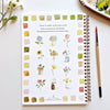 PRE ORDER emily lex studio - Flowers watercolor workbook