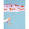 ORIGINAL DUCKHEAD DUCK UMBRELLA COMPACT - COUCOU SUZETTE DACHSHUND PURPLE 5X7X35CM