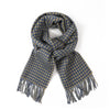 Winter Woollen Check Scarf - Lilly