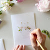 Emily lex studio - Bouquets paintable notecards