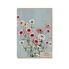 Typoflora - Zinnia Portrait Card