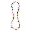 Smartie Long Single Strand Wood Necklace