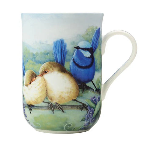 10 Yr Anniversary Birds of Australia Mug 300ML Splendid Fairy Wren