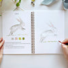 PRE ORDER emily lex studio - Animals watercolour workbook