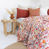 Indian Kantha Quilt Blanket Bedspread Coverlet - Jazz!