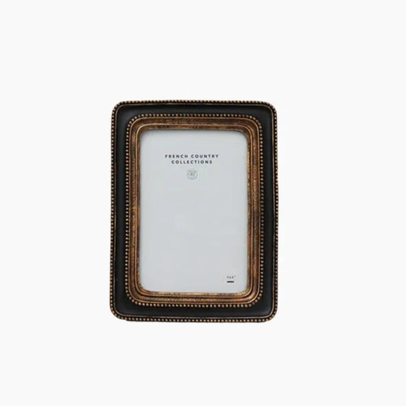 Beaded Frame Black 4x6