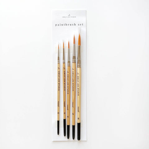 PRE ORDER emily lex studio - Watercolour paintbrush set