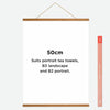 50cm Magnetic Print Hanger Frame