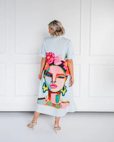 Frida Shirt Dress