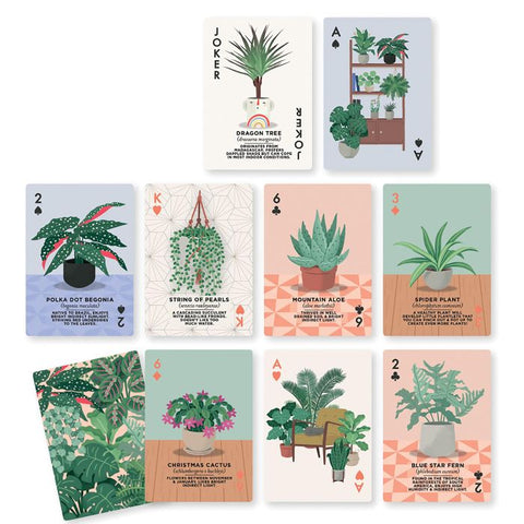 HOUSE PLANTS PLAYING CARDS