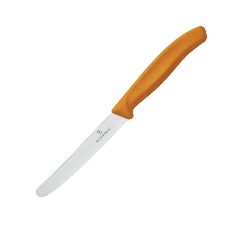 Victorinox Swiss Classic Steak and Tomato Knife Orange