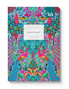 V&A A5 Diary-Neon Floral Peacock