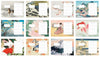 Kaleido A6 Diary-Candy Stripe
