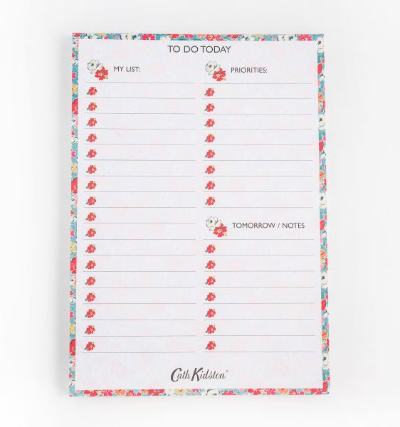 Desk Planner Notepad-Florals