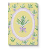 A5 Textured Soft Cover Notebook-Yellow Lily of the Valley Vignette