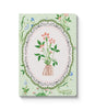 A6 Textured Soft Cover Notebook-Green Roots Vignette