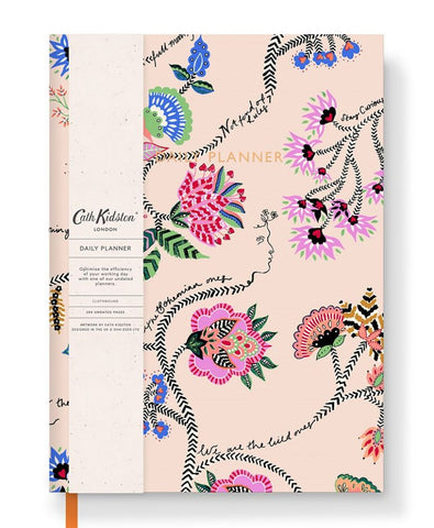 A5 Soft Cloth Cover Daily Planner-Wild Ones