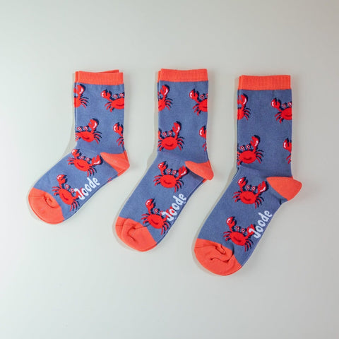 Crab Kids Socks