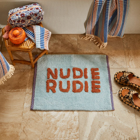 LUNA CHAPTER 2 - Tula Nudie Bath Mat Mini - Sky