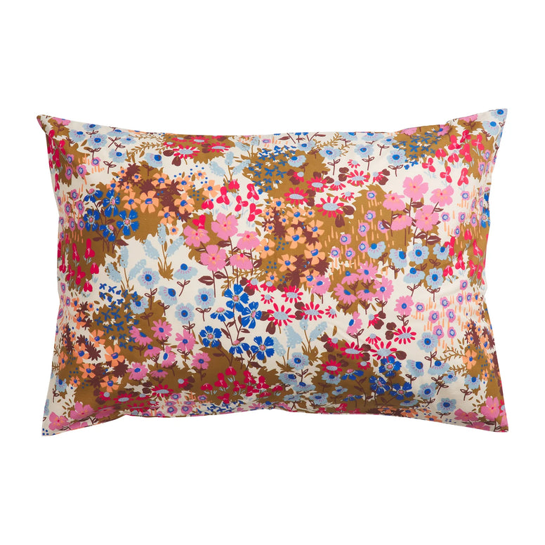 AISHA COTTON PILLOWCASE SET - GINGER - STANDARD