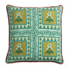 Claire Reversible Cushion - Jade