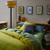 Claire Reversible Cushion - Mustard