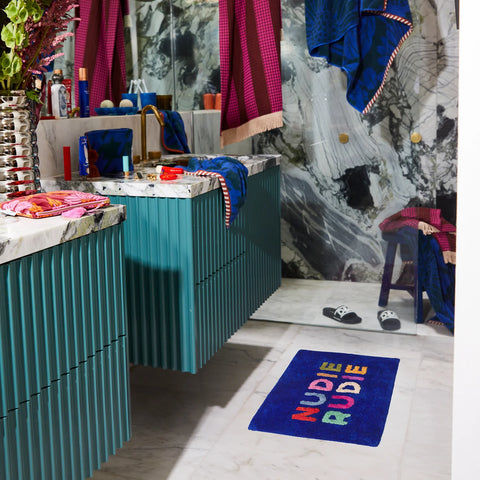NUDIE RUDIE BATH MAT MINI - LAPIS