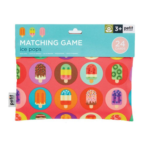 PETIT COLLAGE MATCHING GAME ON-THE-GO ICE POPS MULTI-COLOURED