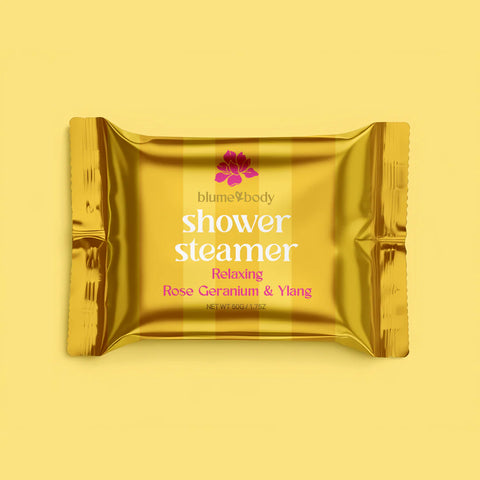 Relaxing Rose Geranium & Ylang Shower Steamer
