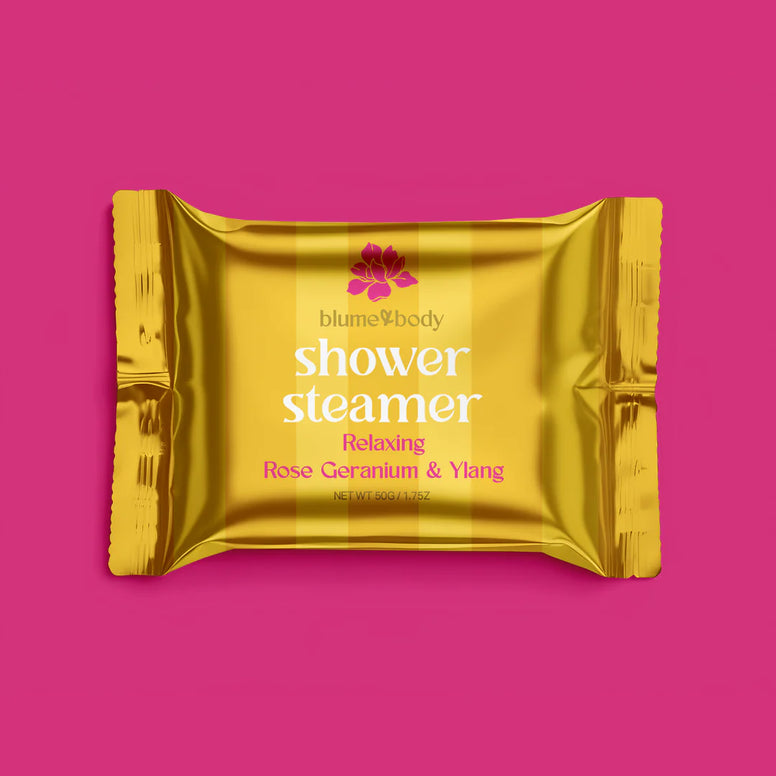 Relaxing Rose Geranium & Ylang Shower Steamer