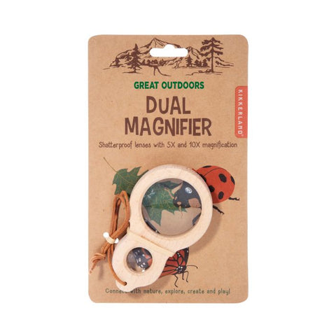 GREAT OUTDOORS - DUAL MAGNIFIER CLEAR