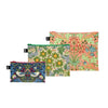 William Morris Zip Pockets 3pcs Set Multi-Coloured