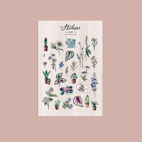 PLANT LOVERS STICKERS