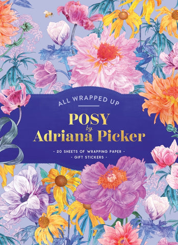 Posy: Gift Wrapping Paper Book