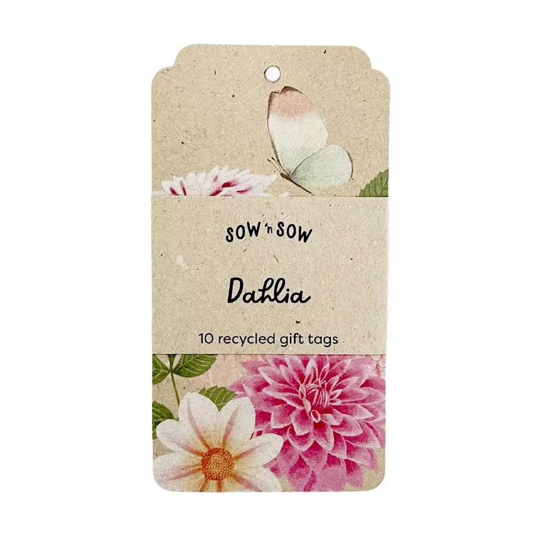 Dahlia Gift Tag – 10 Pack