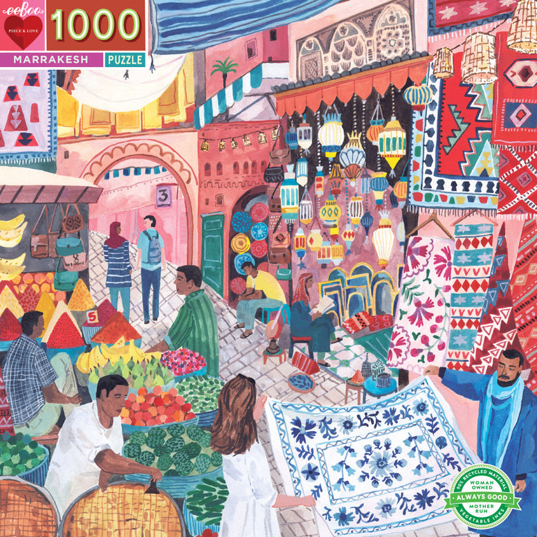 1000 Pc Puzzle – Marrakesh